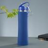 600ml Isolierte Edelstahl-Wasserflasche (304) mit Strohhalm, Hochwertige Fitness- & Fahrradflasche, Perfektes Geschenk für Männer und Frauen