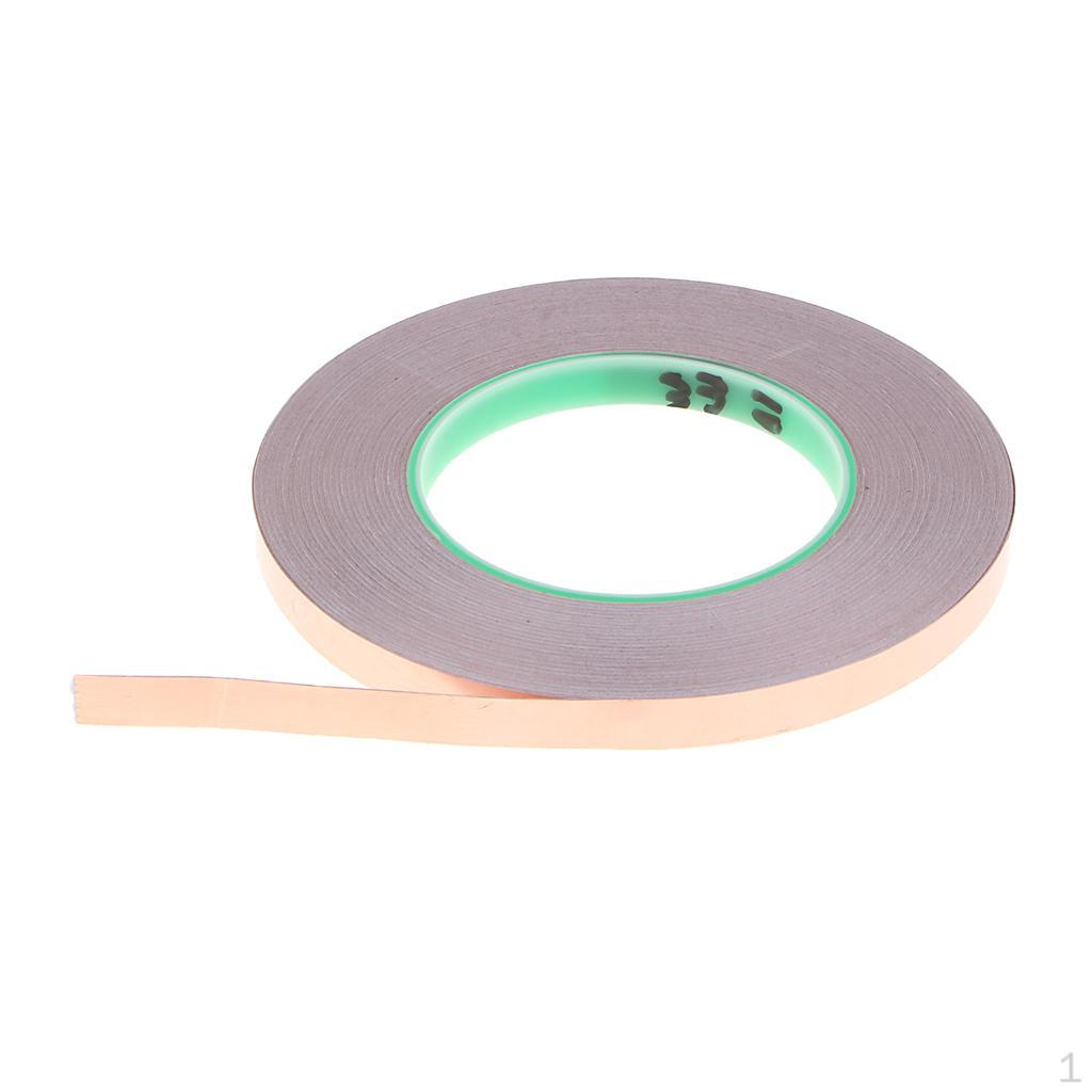 

Медная лента 50 м с двойной токопроводящей поверхностью, 12 мм