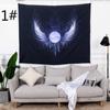 Sunlight and Angel Wings Hope Tapestry Bedroom Decor Background Fabric Easter Jesus Cross Tapestry Tapiz