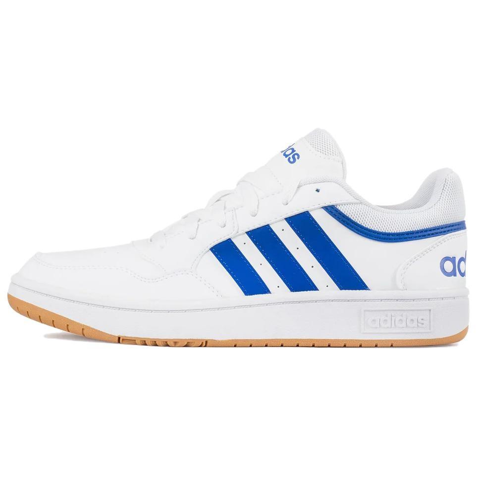 adidas Hoops 3.0 Low Classic Vintage Shoes White Royal Blue Men s GY5435 EU 41⅓