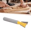 Woodworking Dovetail Router Bit 1Celsius4in Shank Tungsten Steel Alloy Router Bit for Trimming