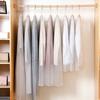 3Pcs Clothes Dust Cover Hanging Clothes Bag Clothing Cover Down Jacket Storage Bag Hanging Pockets Coat Dust Cover Containers