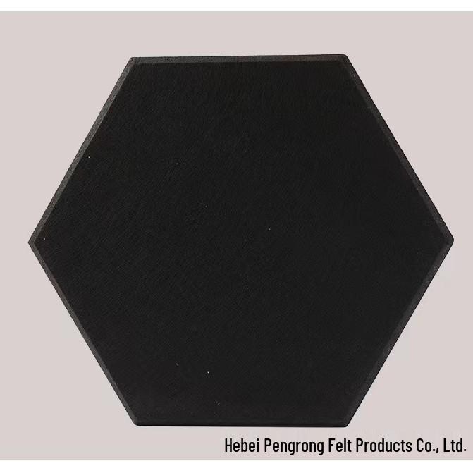 Hexagonal Polyester Fiber Sound-Absorbing Panel for Indoor Wall Soundproofing in Music Rooms and Studios