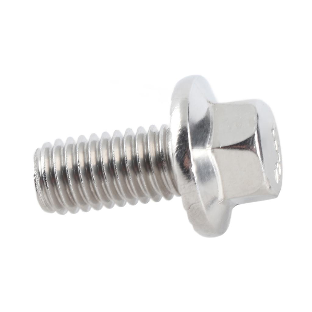 10 stücke M8 Edelstahl SS304 Sechskant-flanschschrauben Kappenkopf-scheibenschrauben