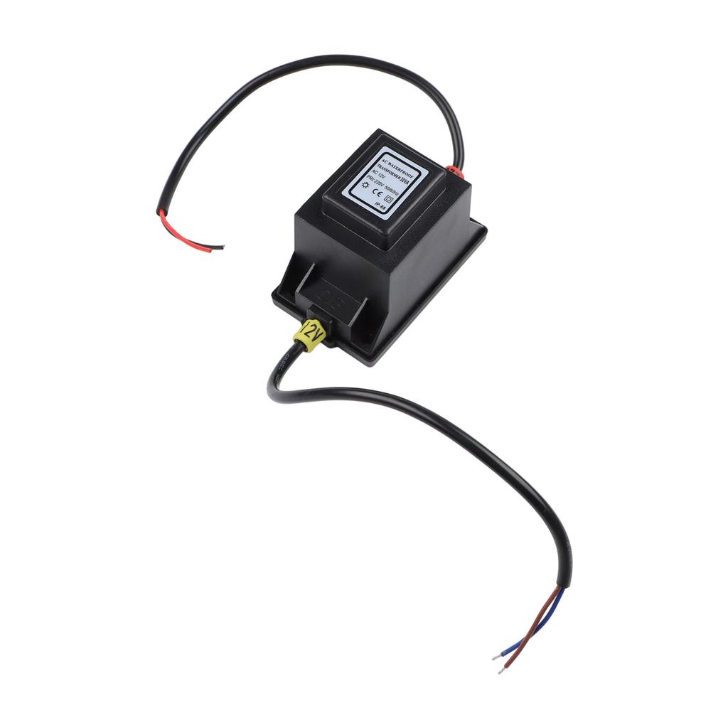 Waterproof PSU 12V AC Transformer Short Circuit Protection For LED Lighting 12V AC Power Supply For LED Lighting