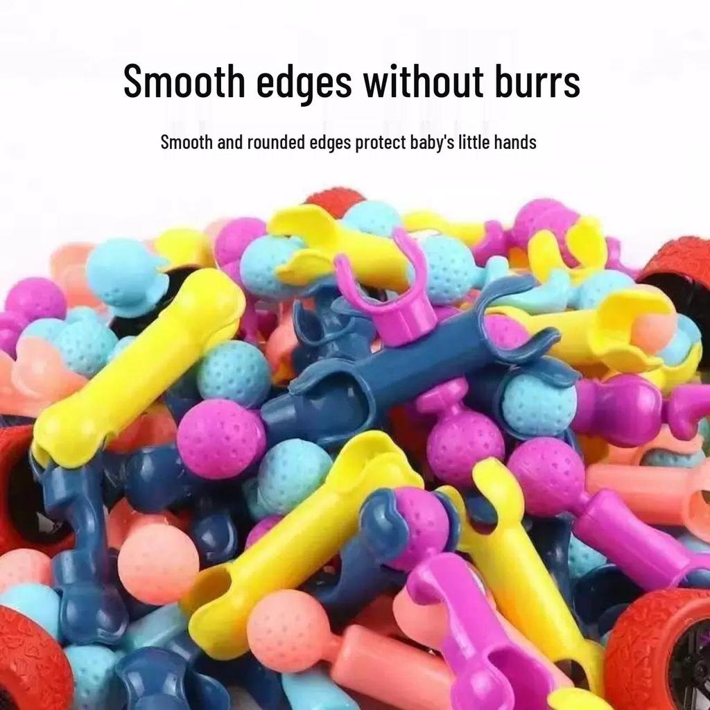 Multifunctional Children's Skeleton Joint Building Blocks: DIY Educational Plug-In Assembly Toys