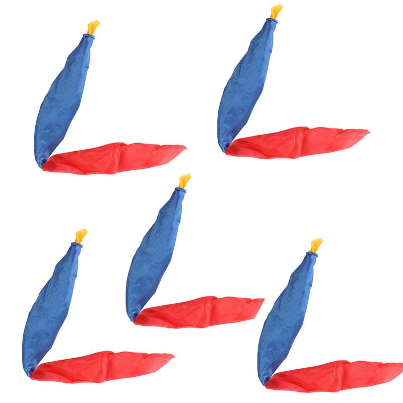 4 Colors Changing Magic Silk Scarf Magic Trick By Mr. Tricks Joke Props Magician Supplies Kids Children Beginner Learning Tools