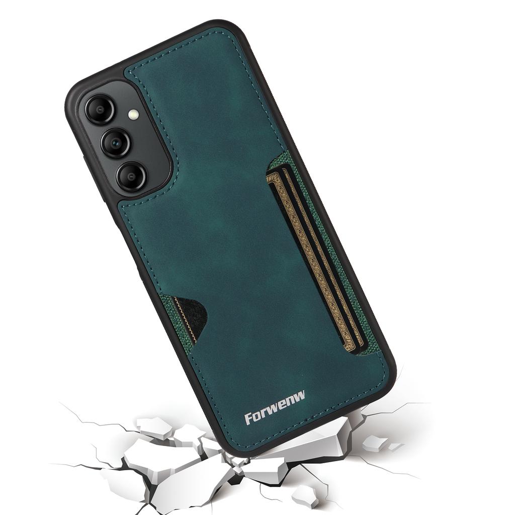 FORWENW F5 Series For Samsung Galaxy A25 5G (Global) (161.0 x 76.5 x 8.3mm) Case Anti-drop Card Holder Phone Cover