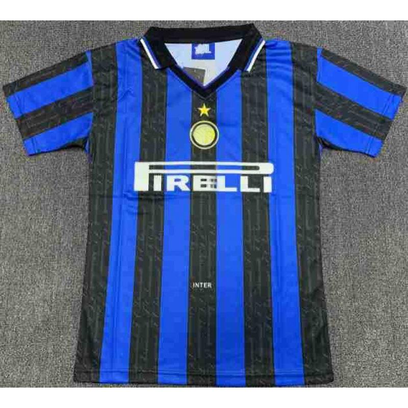 Wholesale Serie A Classic Retro Football Jersey AC Milan Kaka Inter Home and Away Short Sleeves Undertake Delivery