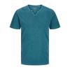 Jack And Jones Mens Notch Neck Regular T-Shirt