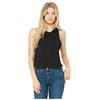 Bella + Canvas Womens/Ladies Racerback Cropped Sleeveless Tank Top