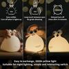 MUID Original Authentic Slug Night Light, Nursery Squishy Lamp, Silicone Light for Classroom, Cute Animal Bedside Lamp for Baby Kids Teens, Soft