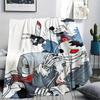 1PC Underlate Print Flannel Blanket, High quality Comfortable for All Seasons, Home Decor, Warmth and Comfort, Perfect for Christmas Gifts232