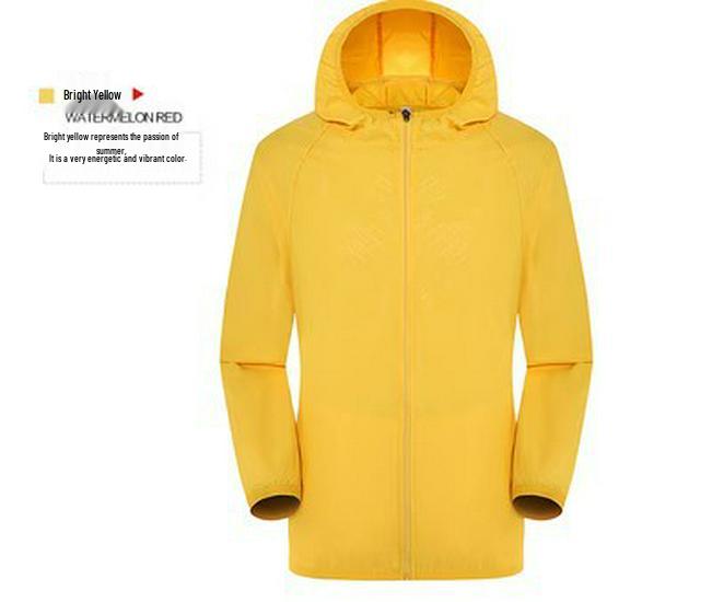 

Унисекс Летняя Защита от УФ-лучей Легкая Складная Куртка - Дышащая Повседневная Одежда для Отдыха на Открытом Воздухе L