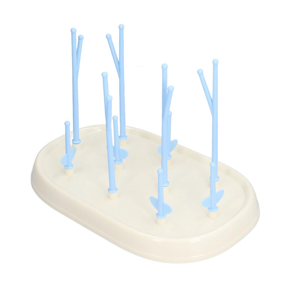 Feeding Bottle Drying Rack Collapsible Portable Baby Feeding Bottle Drying Draining Rack