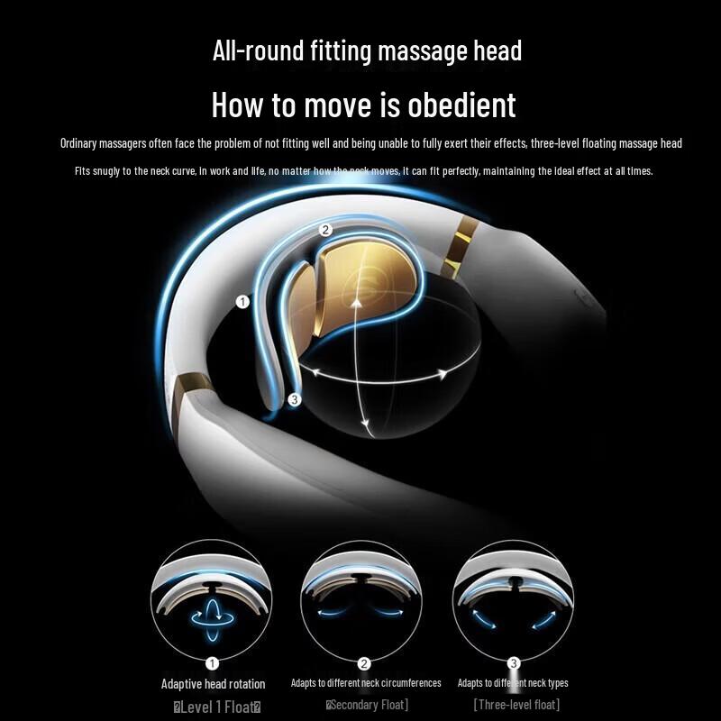 SKG K6 Portable Bluetooth Neck Massager CN plug (adapter included)