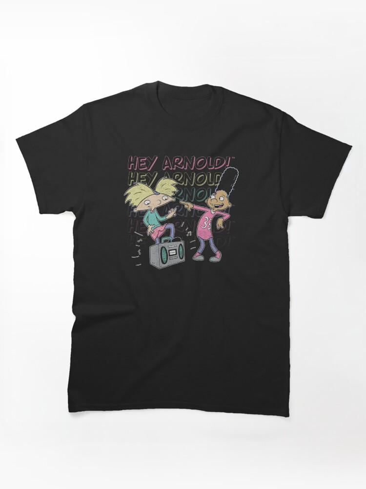 Hey Arnold! Hey Arnold! Arnold And Gerald Boombox Classic Unisex T-Shirt