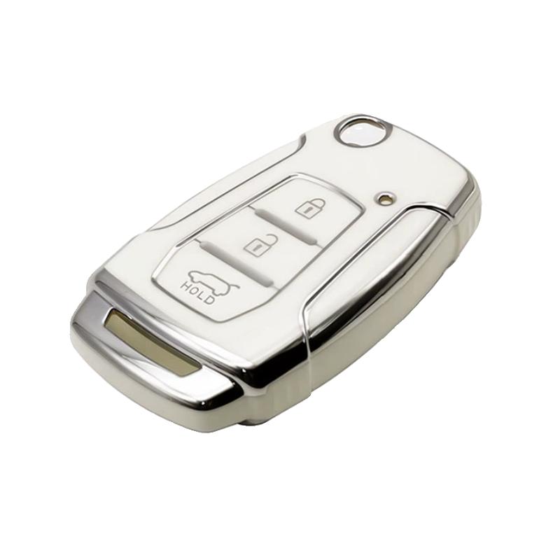 

For Ssang Yong Torres Keycase TORRES EVX TPU Minimalist Style Keybag Interior Accessories білий