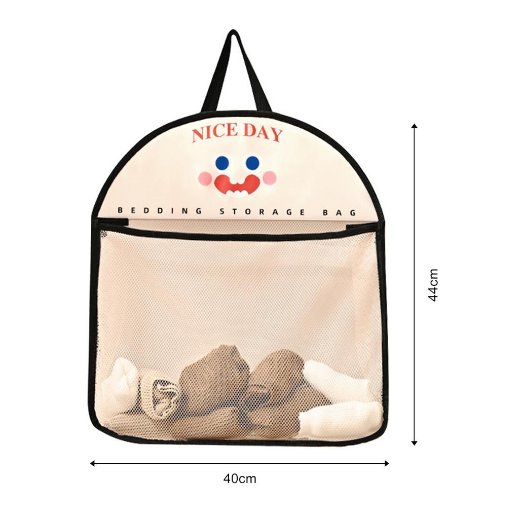 Bathroom Organizer Bag Laundry Basket Wall Hanging for Underwear Socks Clothes Clothes Kitchen Mesh Storage Bag Household Tools