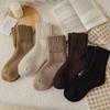 Women's Thickened Wool Mid-Tube Winter Socks - Warm Maillard Terry Cashmere Snow Socks