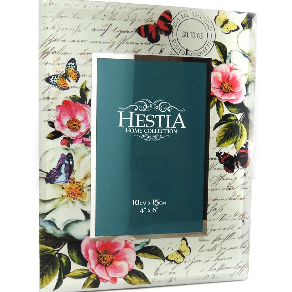 Les Trésors De Lily [L6833] - Fotorahmen 'Seidenschmetterling' tutti frutti (10x15 cm)