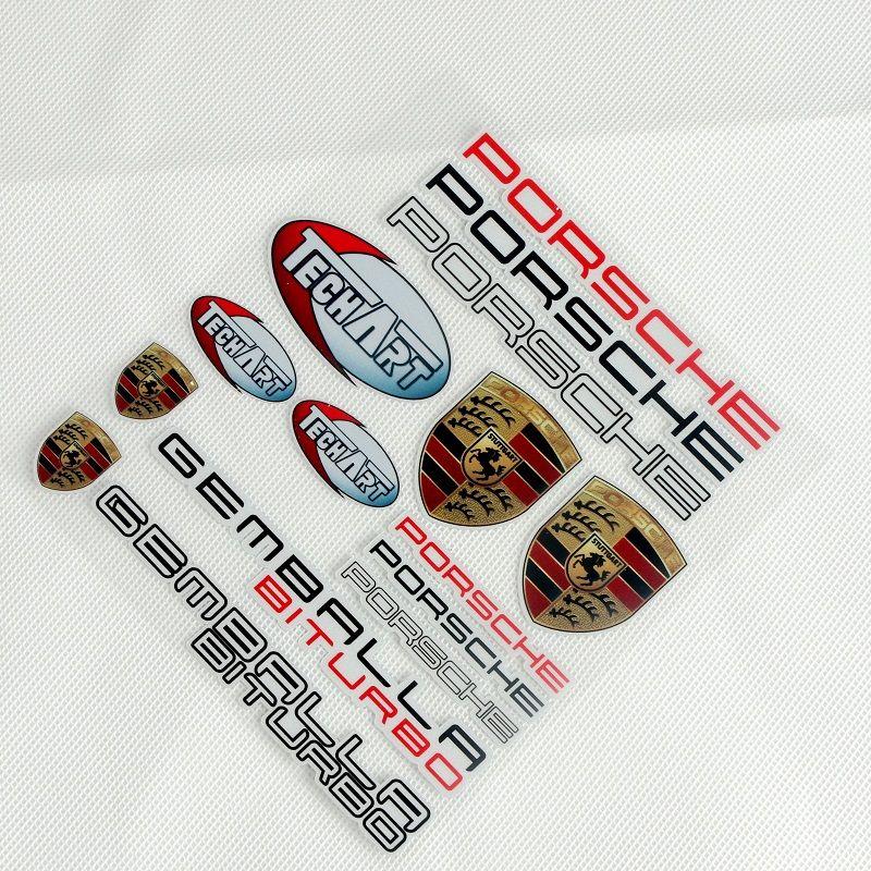 Car body Decoration Stickers Door Scratch Blocking Decals For Porsche Cayenne Panamera Macan 911 Taycan Boxster Cayman 918 Pajun