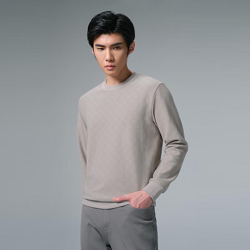 Lilanz Men's Jacquard Fleece Sweatshirt