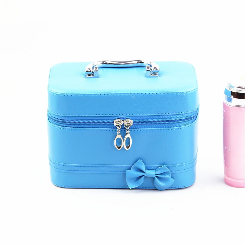 Large Capacity 2024 Summer Women's Cute Korean Makeup Bag - Multifunctional Storage Case