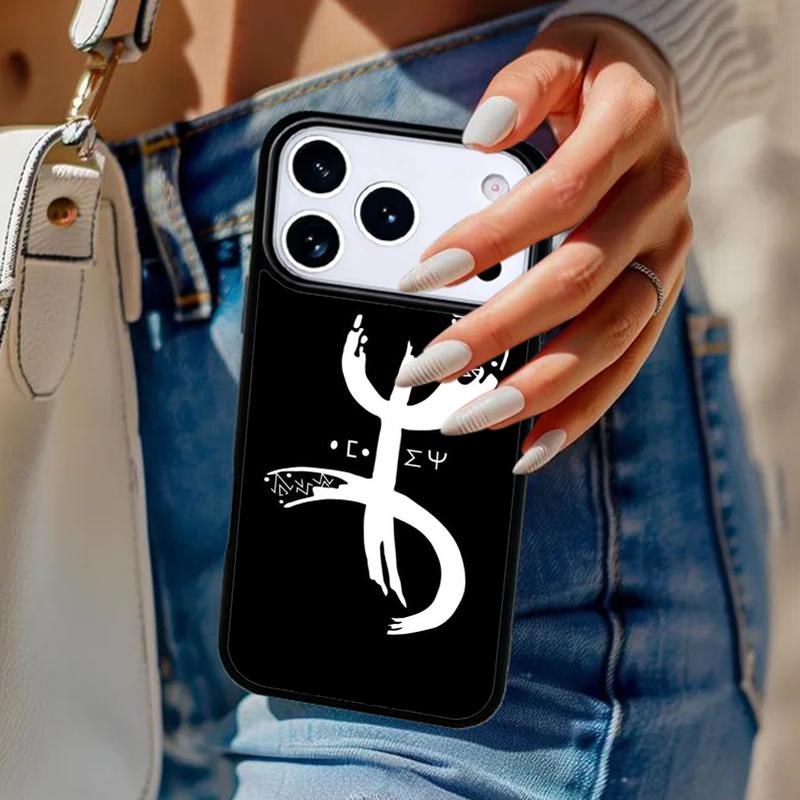 Amazigh Flag Phone Case For iPhone 17 Air 14 15 13 12 Max Cover For Apple 14 15 16 16e 11 Pro Max Plus Coque