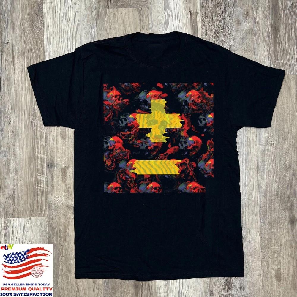 Pop Evil band Skeletons Album black Cotton T Shirt   PA166 Unisex T-Shirt S