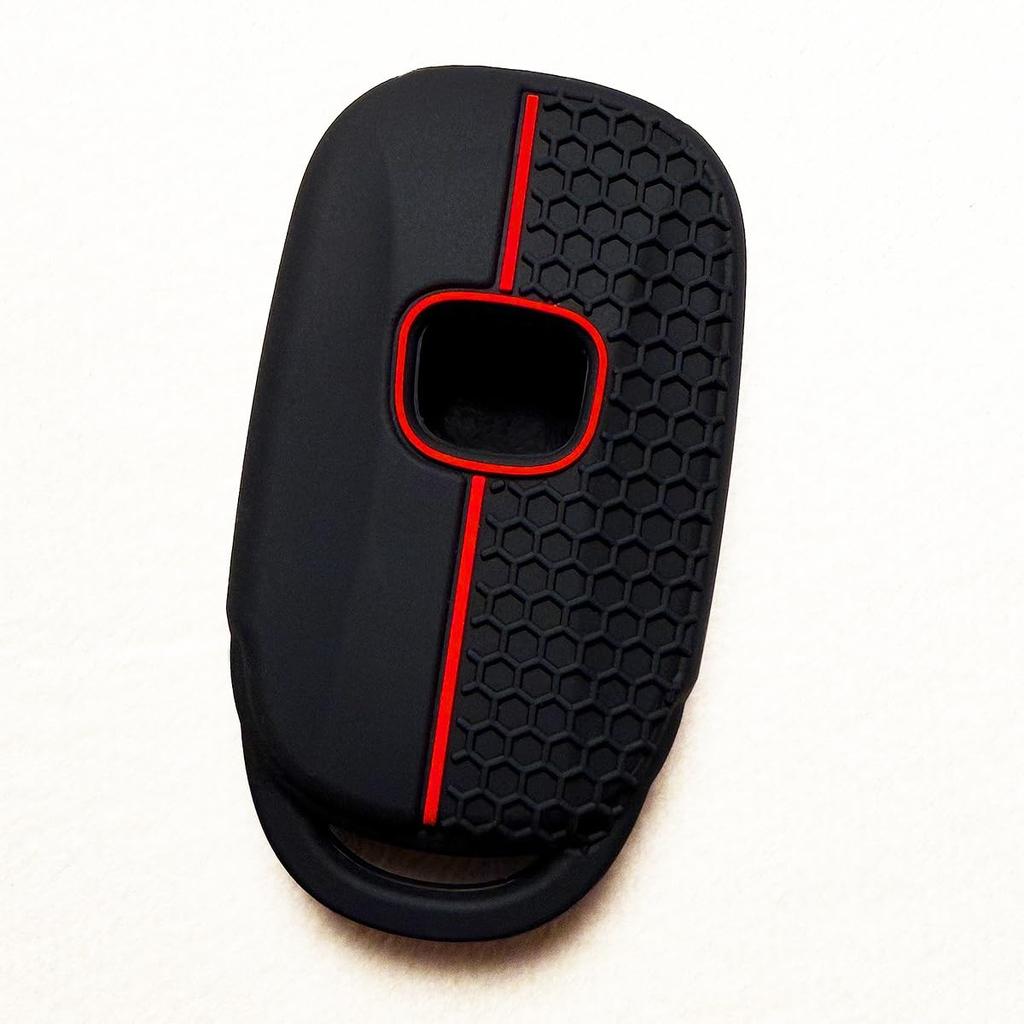 Cover for Honda Smart Keys Vezel Civic for a perfect smooth For Honda vehicles Red IKTSilicon (2 Buttons) / (2022~) / (2022~) / etc. Custom-designed