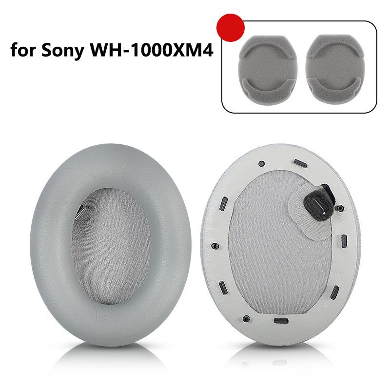 Pernă de înlocuire pentru căști pentru căști Sony Wh-1000Xm4 căști fără fir Burete pernă respirabilă pentru urechi