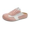Baotou shoes wear soft-soled half slippers spring new retro casual versatile skirt