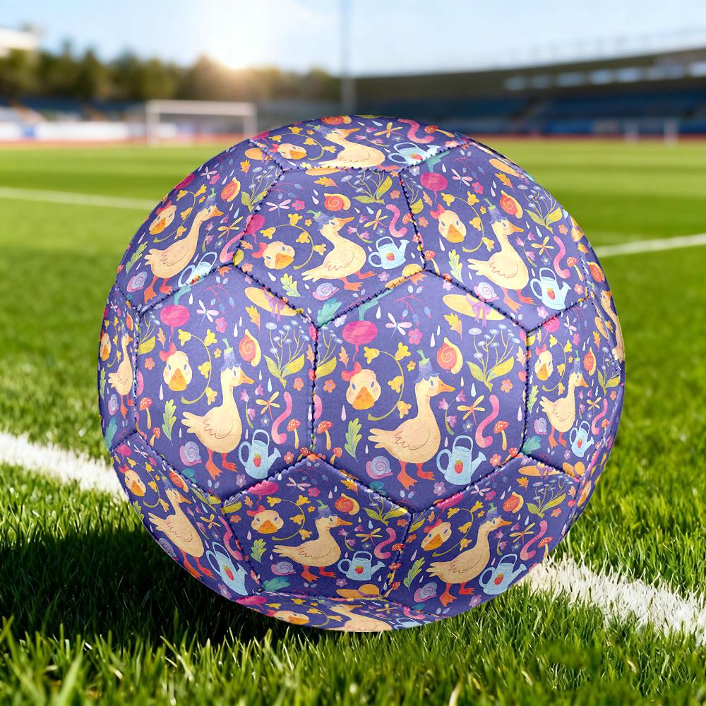 1pc Rainy Garden Size 5 Soccer Ball Professional Lightweight Durable Match Training Football Indoor &Outdoor Sports BallTraining Ball y68