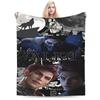 Valko Blanket Comfortable Love And Deepspace  Throw Blanket Winter Adults Home Decor Travel Office Bedspread