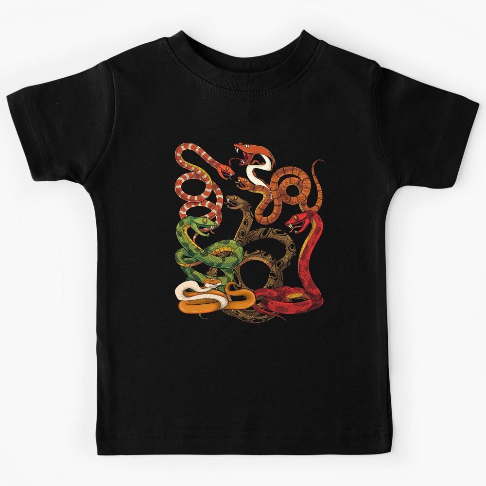 Snake Lover Pet Reptile Owner Animal Snake Kids T-Shirt 110