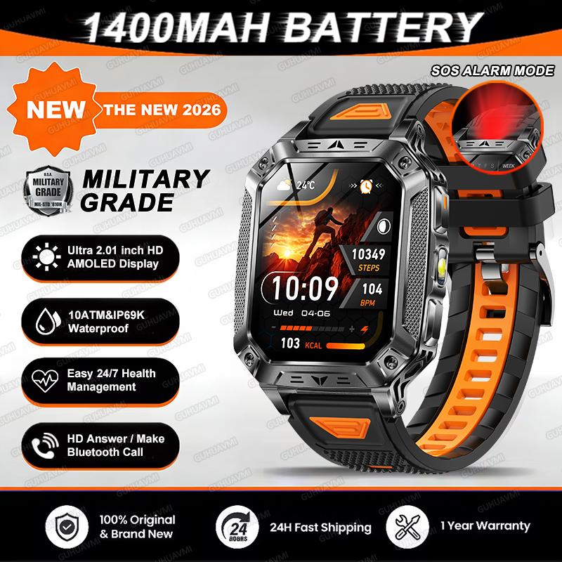 New 1400mAh Super Capacity Battery Smart Watch GPS path tracker Outdoors Military Adult Clock 10ATM Waterproof Swim Smartwatch