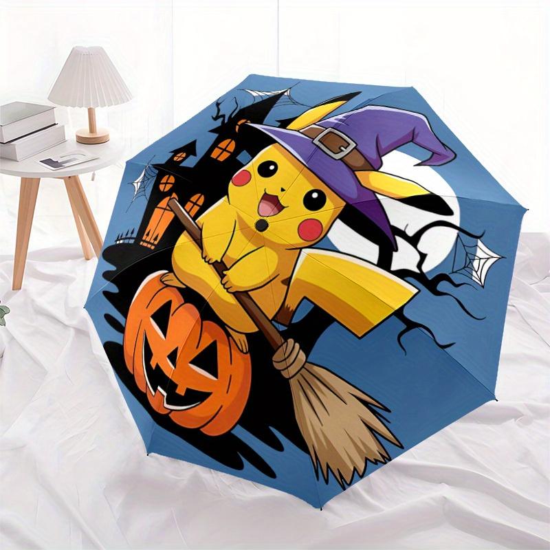 Halloween Automatic Umbrella with Folding feature - Travel Umbrella, Perfect Gift for Birthday, Christmas a0827064