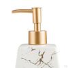 Bath Bathroom Accessories Ceramic Liquid Soap Dispenser 260ml Empty Pump Bottle Refillable