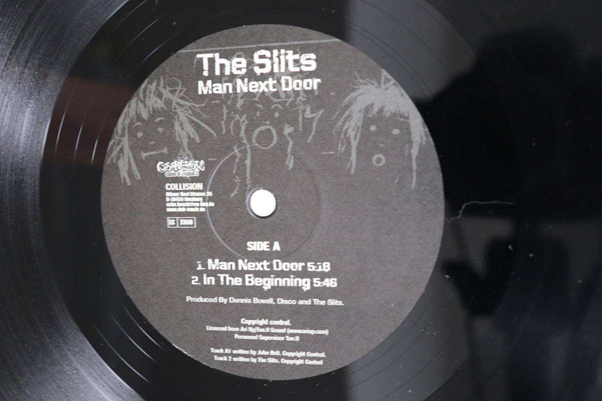 

12inch Record SLITS Man Next Door CCT30046 COLLISION CAU 2005 Germany Rock Used
