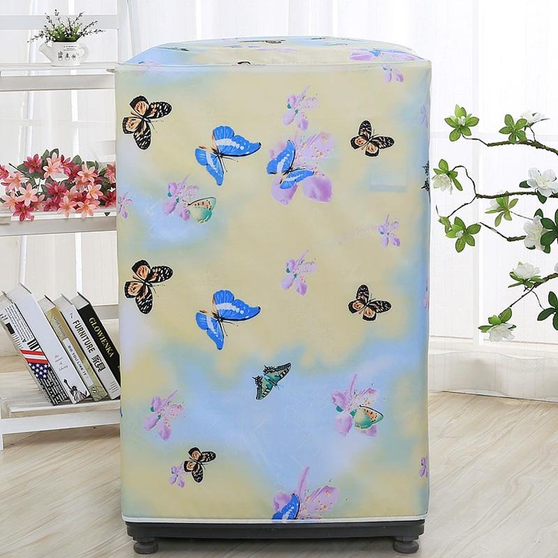 

1PC Dustproof Cover Sunscreen Waterproof Case High Quality Washing Machine Cover Household Protective Dust Print