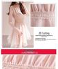 Robe Midi Chiffon Style Coréen Fausse Deux Pièces Été 2026 pour Femmes