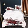 3D Classic Car Series Bedding Set Cartoon Car Theme Duvet Cover and Pillow Case 2/3 Pieces AU140 * 210 Quick Drying Home Decoration