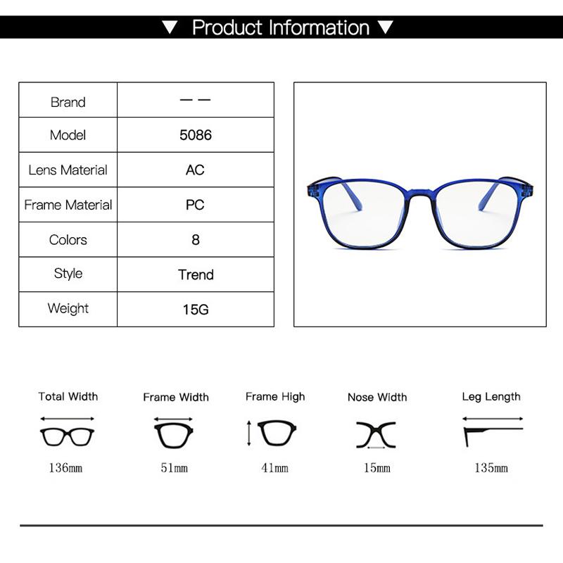 Mote svarte lesebriller for menn og kvinner