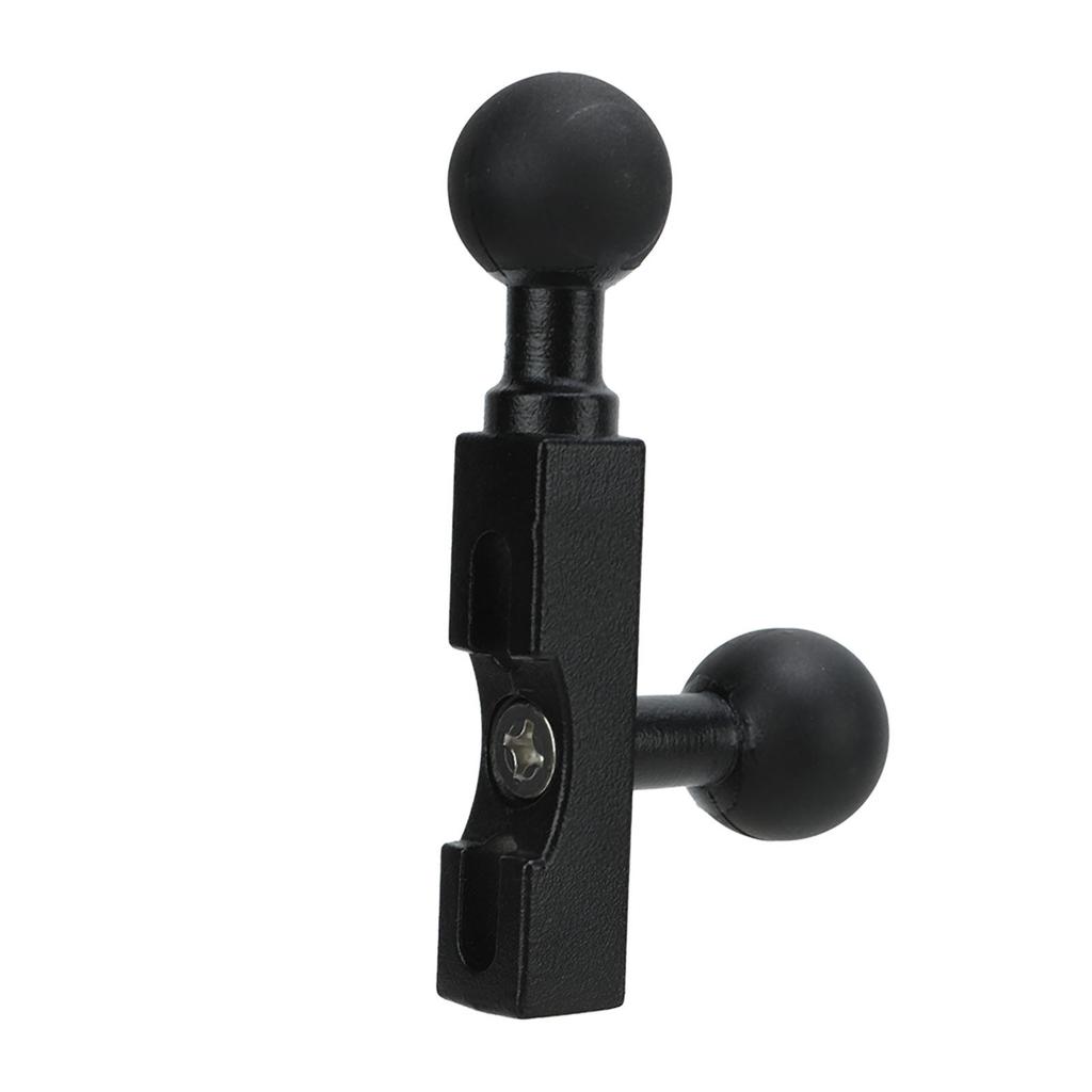 1in Motorcycle Double Ball Bracket Multifunction Ball Mount Base for Gold Wing CB 190R