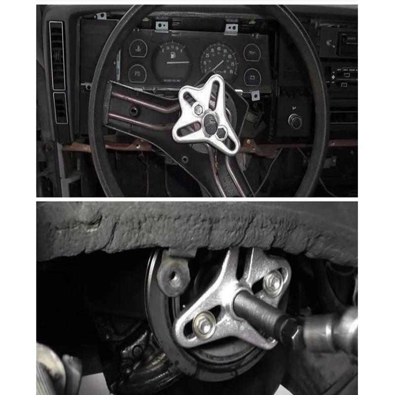 46 sztuk Kierownica Wyciągnij Kod Auto Naprawa Pasek Ściągacz Ściągacz Samochodowy Koło Pasowe Auto Naprawa Wyciągnij Narzędzie Do Konserwacji Samochodu