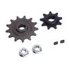 420 Chain Sprocket Set 9 and 13 Tooth Sprockets Nuts Short Keys for MY1016Z MY1018 Brushed Gear Motor