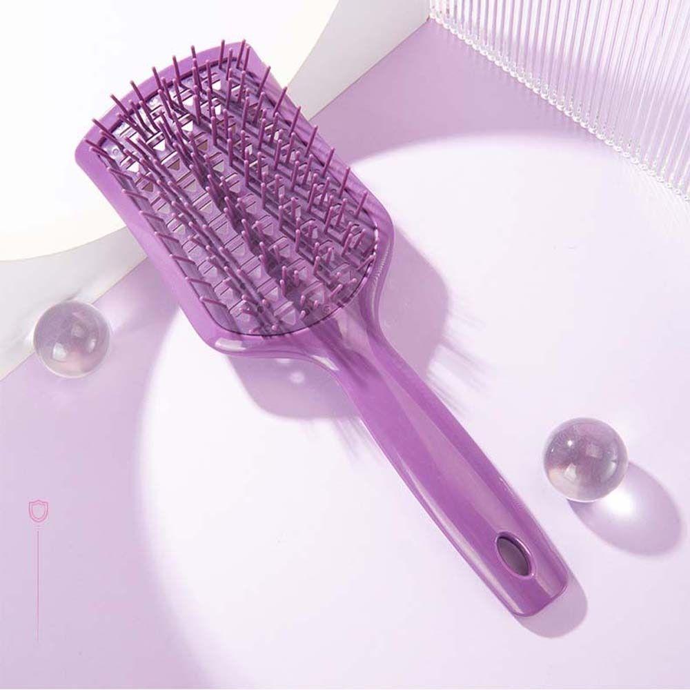 

Hollowing Out Comb Scalp Comb Massage Comb Hair Styling Tool Hair Brush Air Cushion Comb зелёный