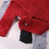 Cappello di Lana Carino con Orecchie d'Orso Giapponese per Donna in Autunno e Inverno Nuovo Caldo Cappello a Maglia che Mostra il Viso Protezione per Collo e Orecchie Cappello
