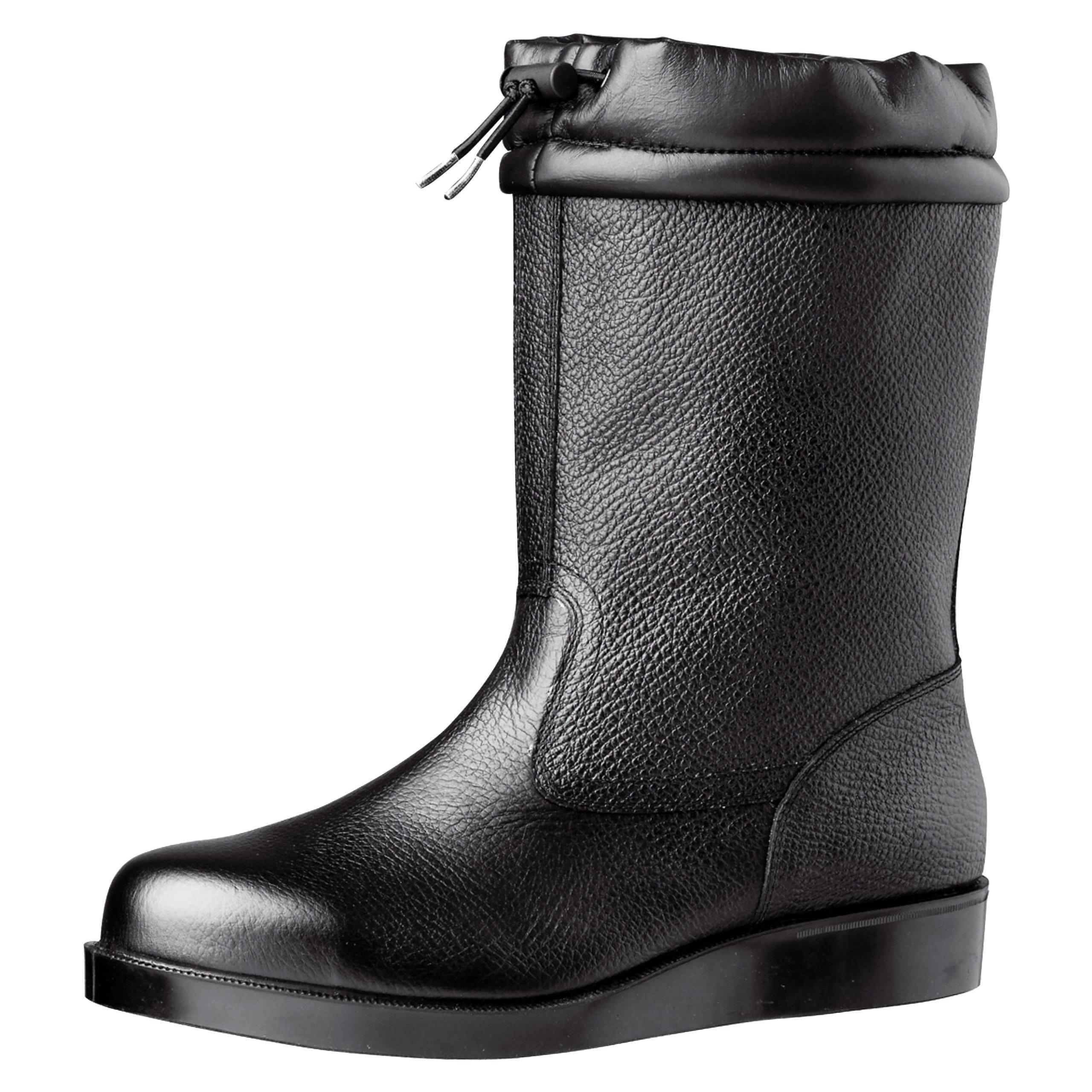 

Защитная обувь JIS Стандартные полусапожки для покрасочных работ Стальной подносок Термостойкая светоотражающая лента VR240 Капюшон Черный см [Midori Anzen] 24,5 чёрный